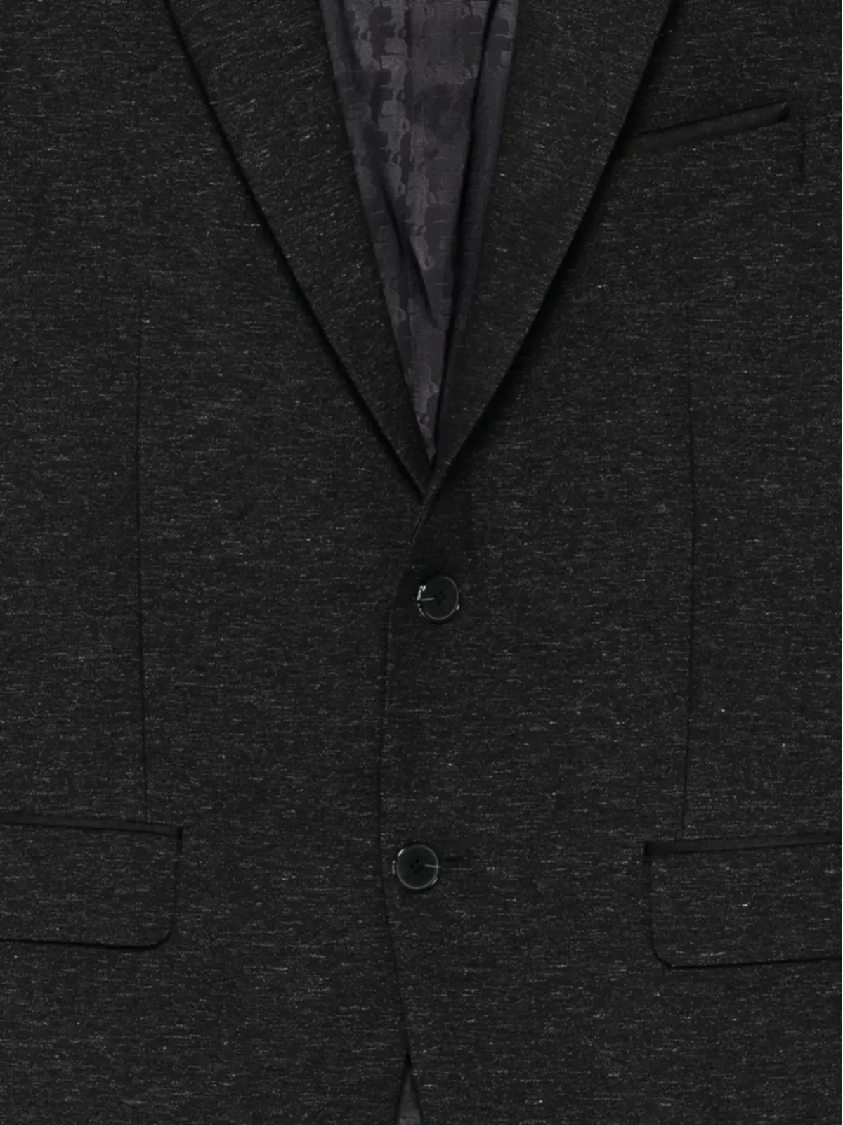 Karl Lagerfeld ロック三つボタンジャケット - ブラック - 画像3