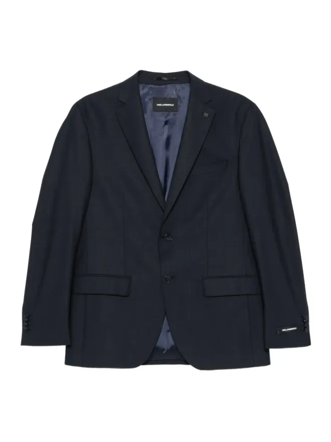 Karl Lagerfeld Karl Lagerfeld 三つボタンジャケット - ブルーの商品画像