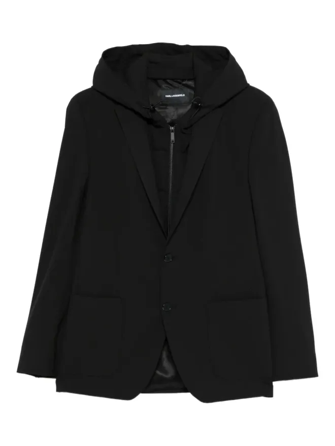 Karl Lagerfeld Karl Lagerfeld フード付きブレザーの商品画像