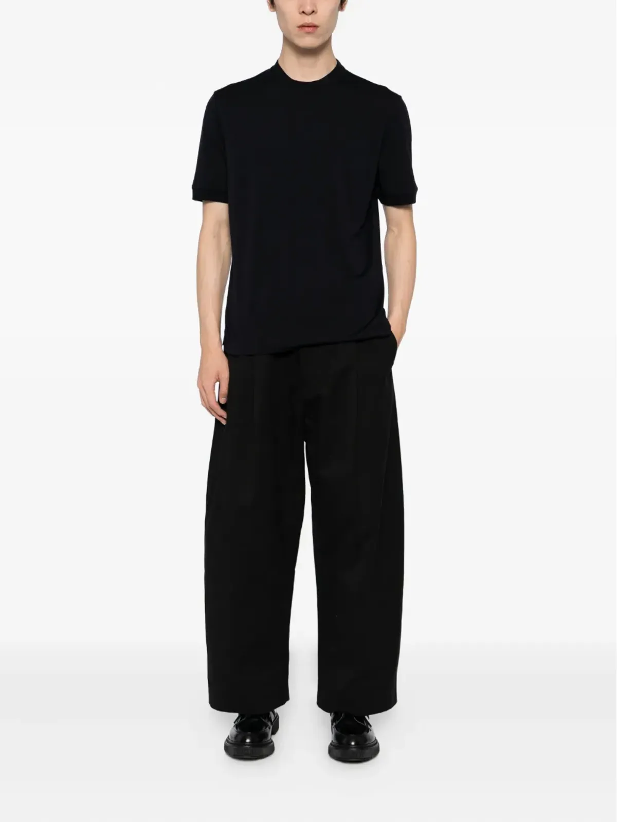 Canali ウールTシャツ - 画像2