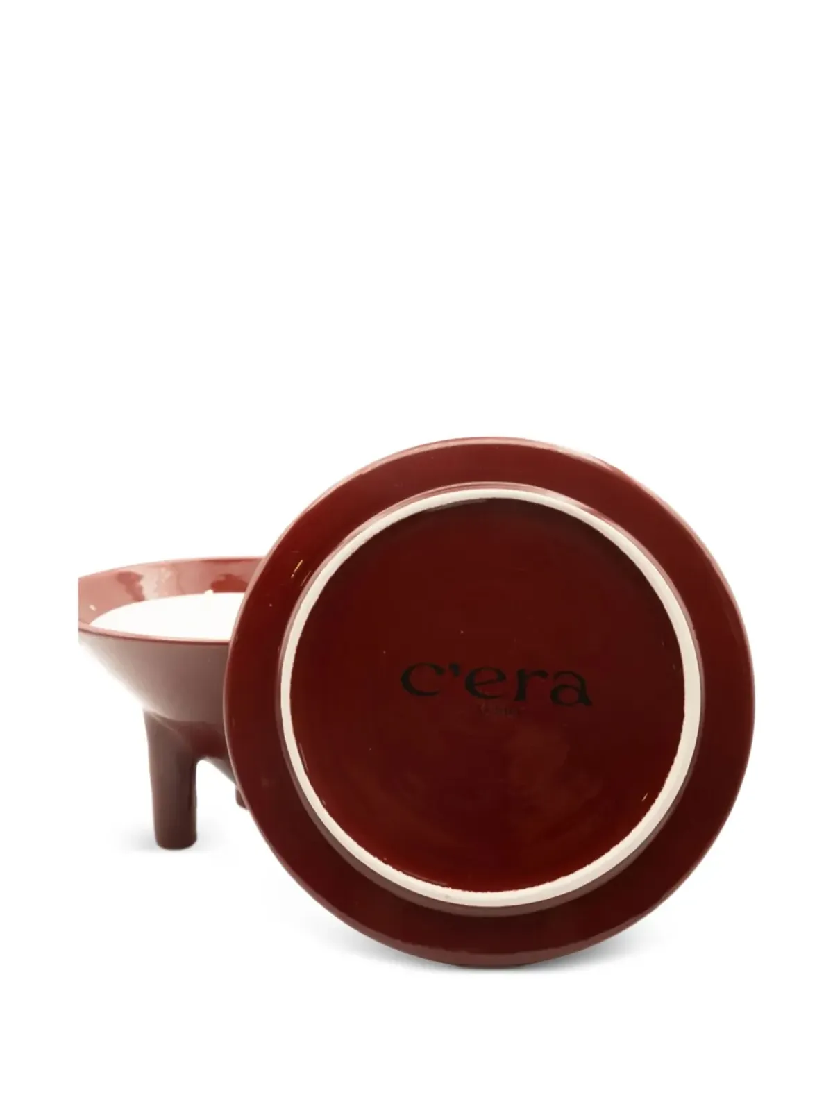 C'era Fragrance テラドロップ 円形ハンドル キャンドル 700g - 画像3