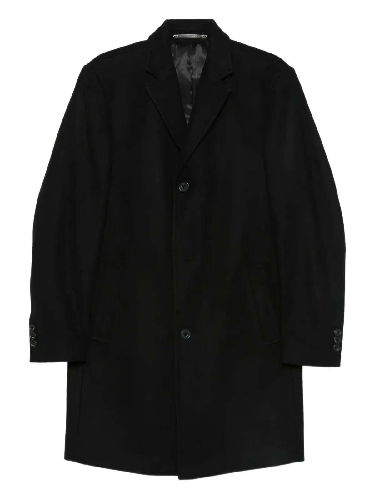Karl Lagerfeld ウールブレンド・シングルブレストコート - 画像1