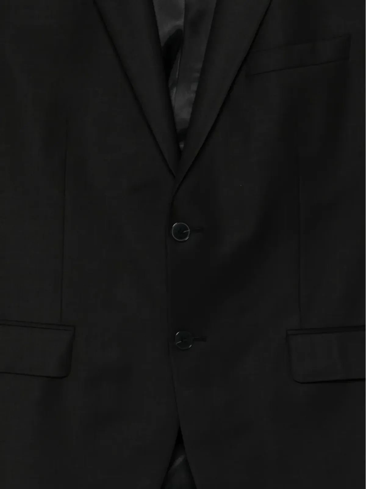 Karl Lagerfeld クレバー ウール ブレザー ブラック - 画像3