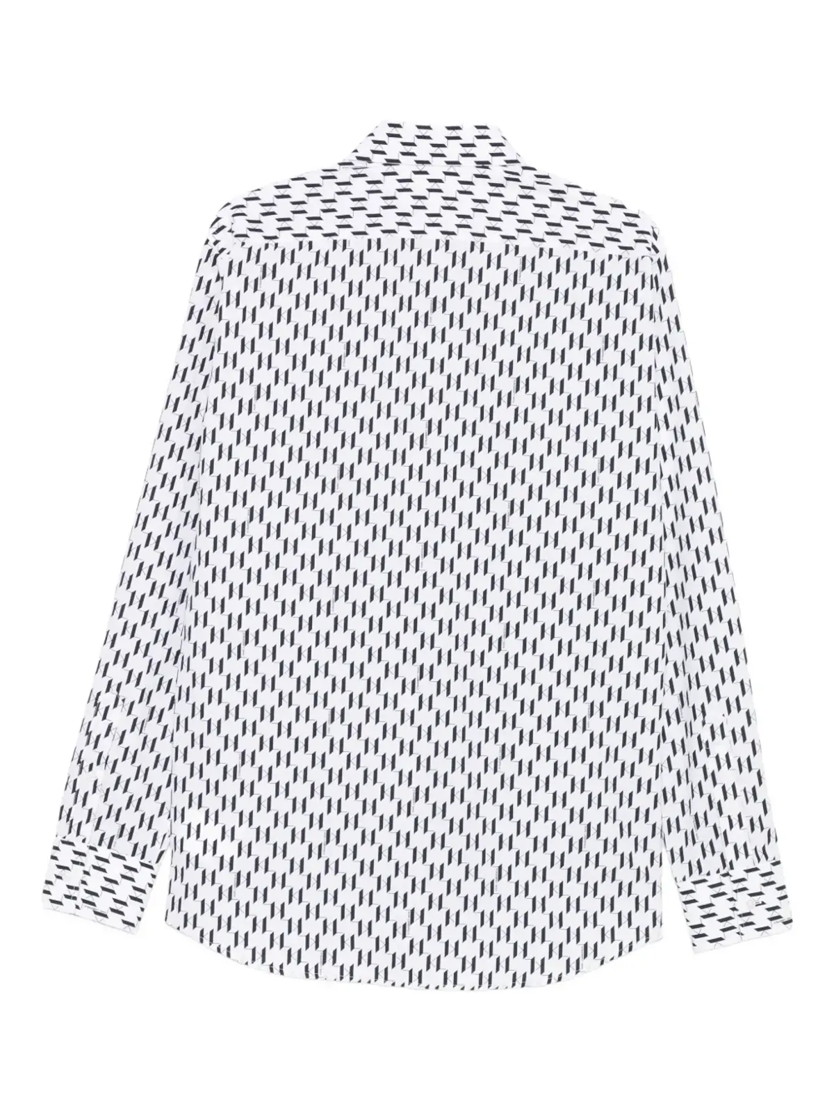 Karl Lagerfeld ジオメトリックプリントシャツ - White - 画像2