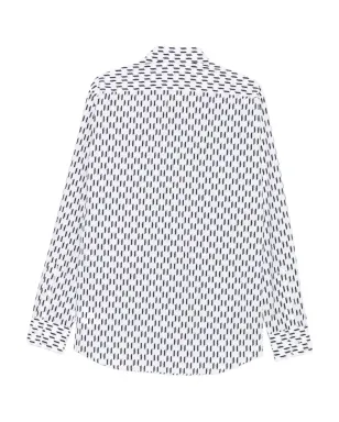 Karl Lagerfeld ジオメトリックプリントシャツ - White - サムネイル2