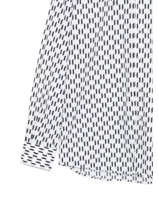 Karl Lagerfeld ジオメトリックプリントシャツ - White - サムネイル3
