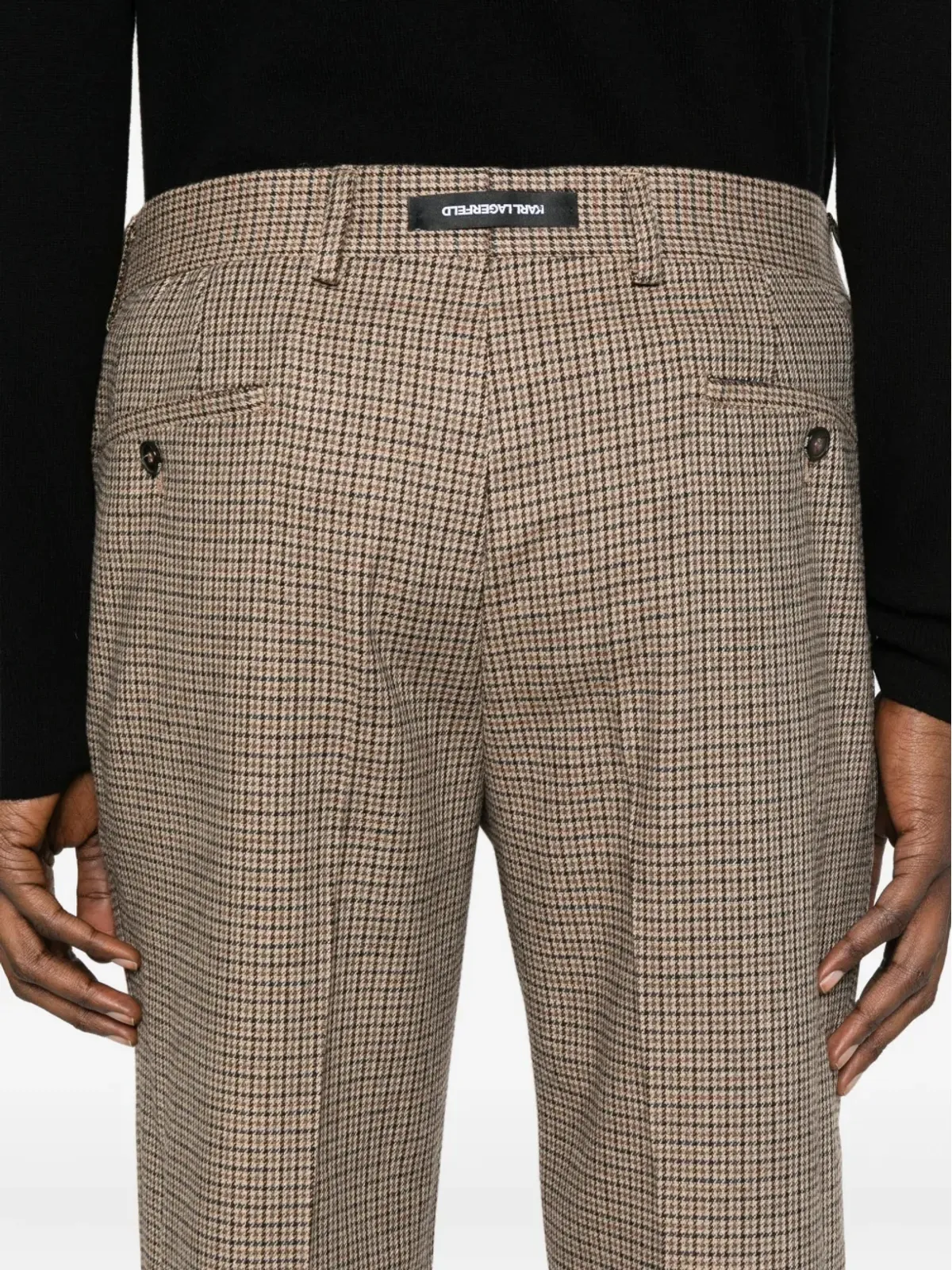 Karl Lagerfeld チェックパンツ - 画像5