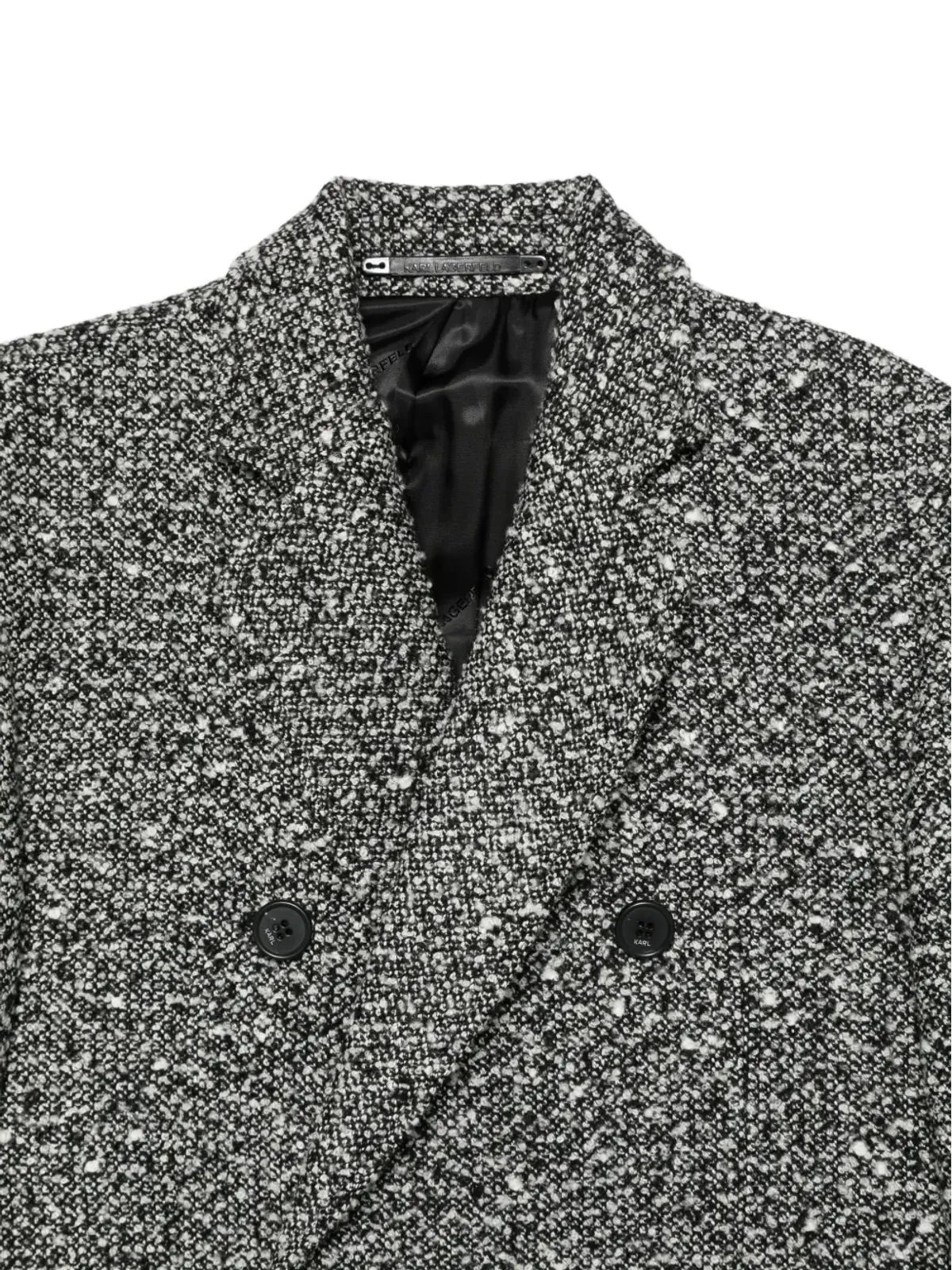 Karl Lagerfeld ダブルブレストコート - 画像3