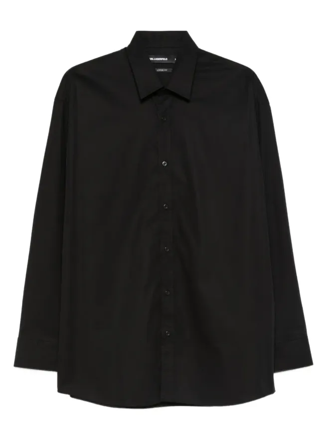 Karl Lagerfeld Karl Lagerfeld ボタン留めシャツの商品画像