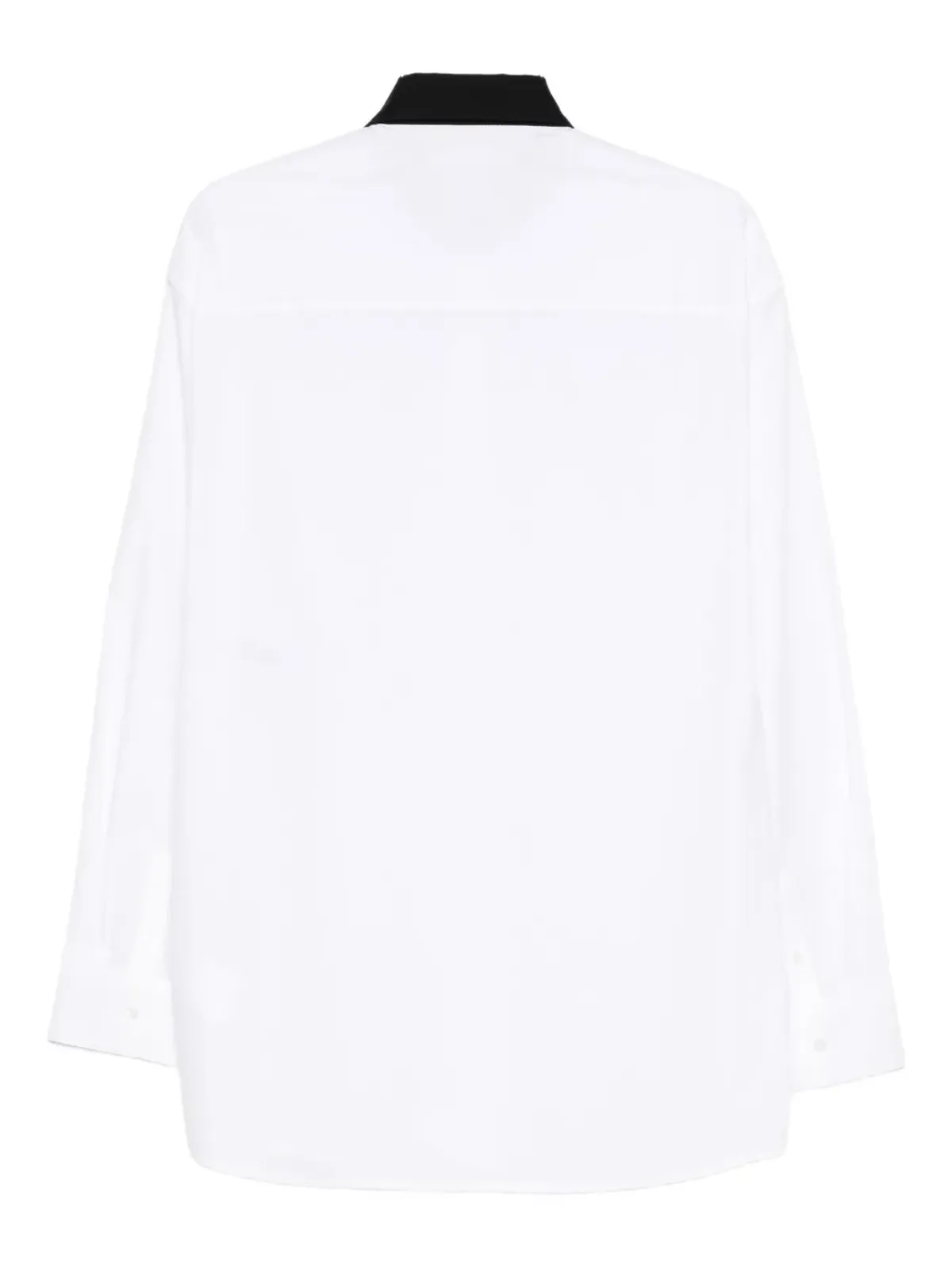 Karl Lagerfeld コントラストカラー襟のグラフィックシャツ - 画像2