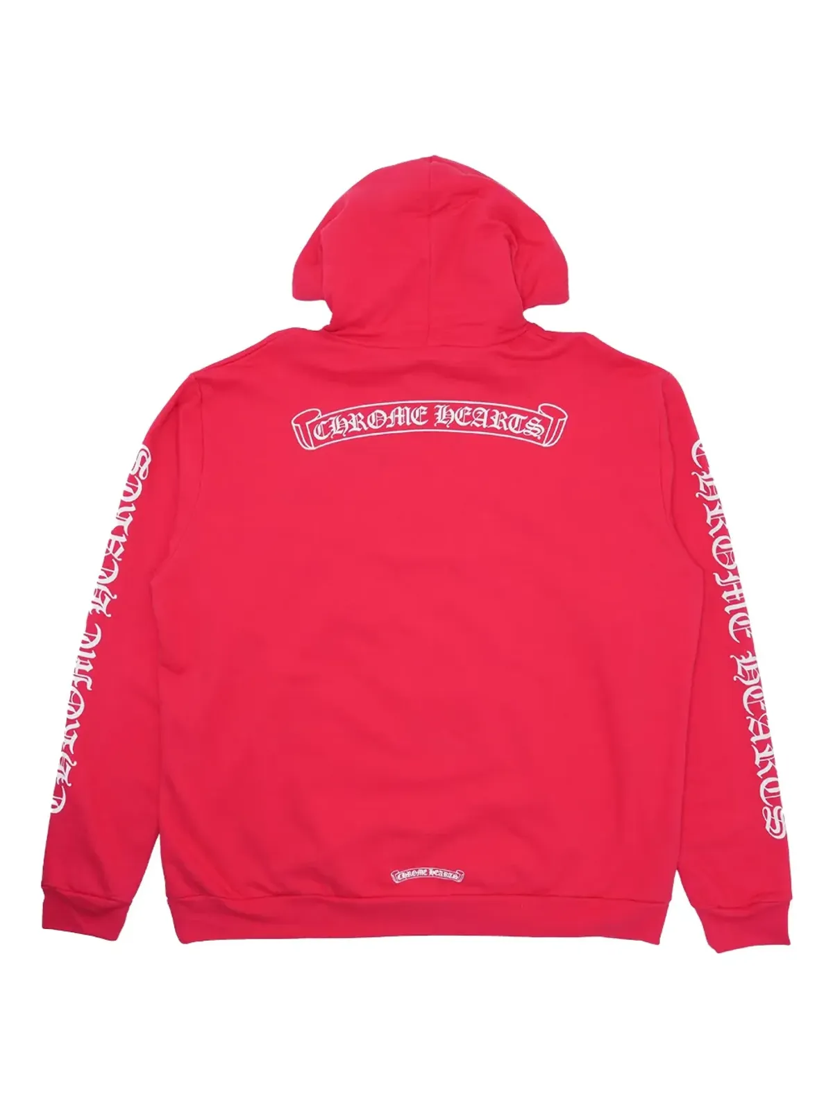 Chrome Hearts スクロールロゴ フーディー - 画像2