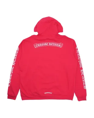 Chrome Hearts スクロールロゴ フーディー - サムネイル2