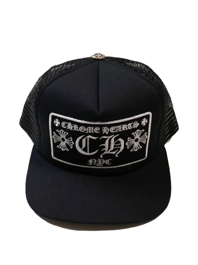 Chrome Hearts Chrome Hearts ニューヨークシティ トラッカーキャップ ブラックの商品画像