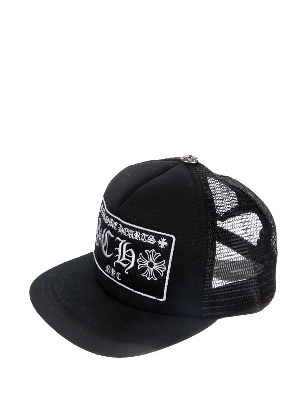 Chrome Hearts ニューヨークシティ トラッカーキャップ ブラック - 画像2