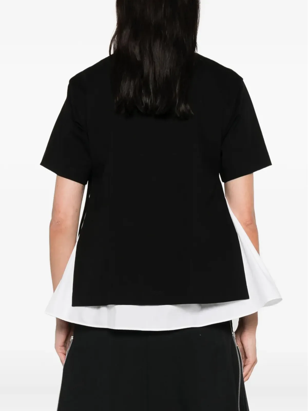 sacai チェストポケット レイヤード Tシャツ - 画像4