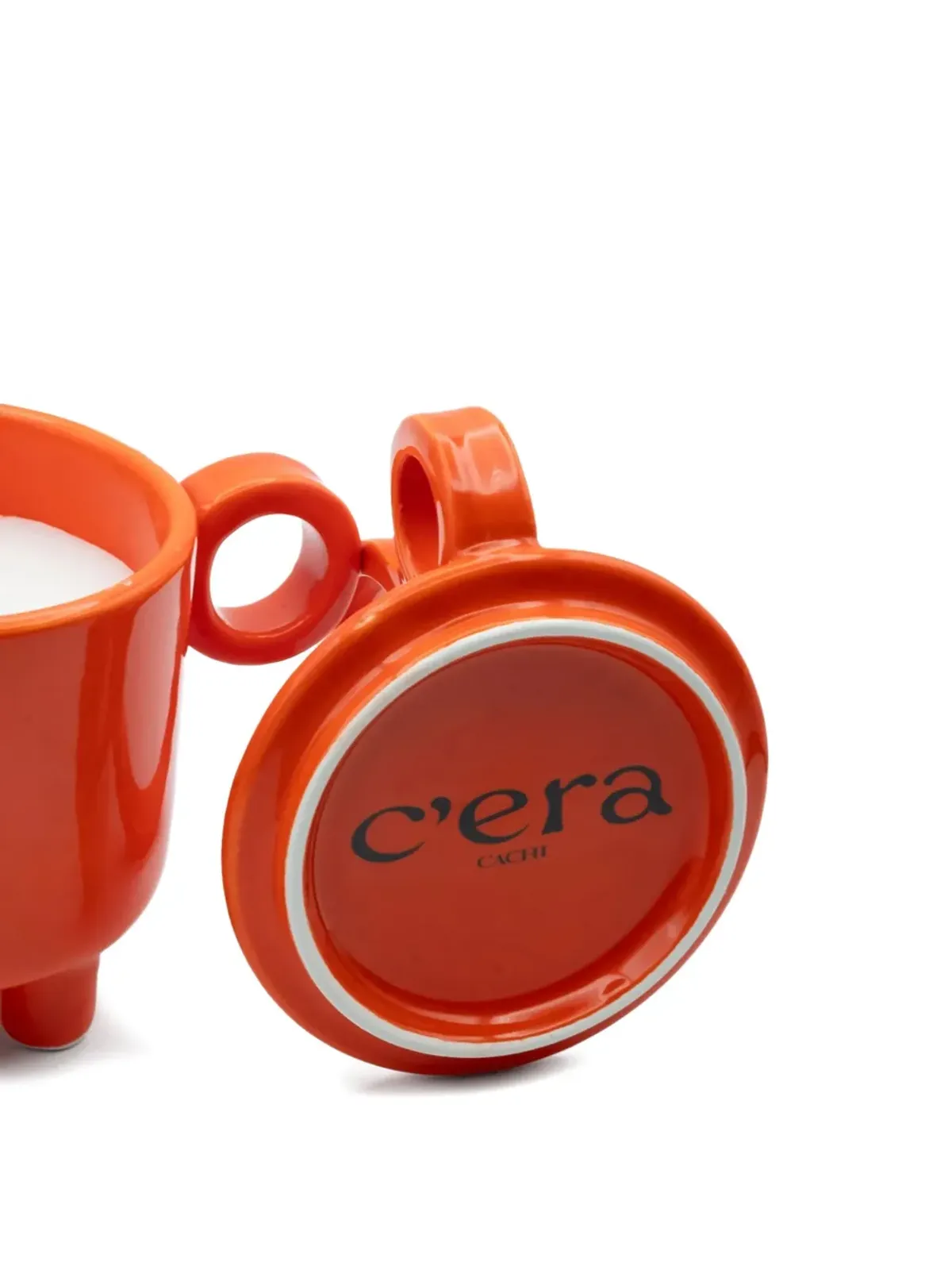 C'era Fragrance アリア カップ 円形ハンドルキャンドル - 画像2