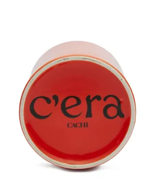 C'era Fragrance オレンジ色の蓋付きキャンドル - サムネイル1