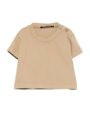 Album Di Famiglia Kids ボタン留め付き コットンTシャツ - ベージュ - サムネイル1