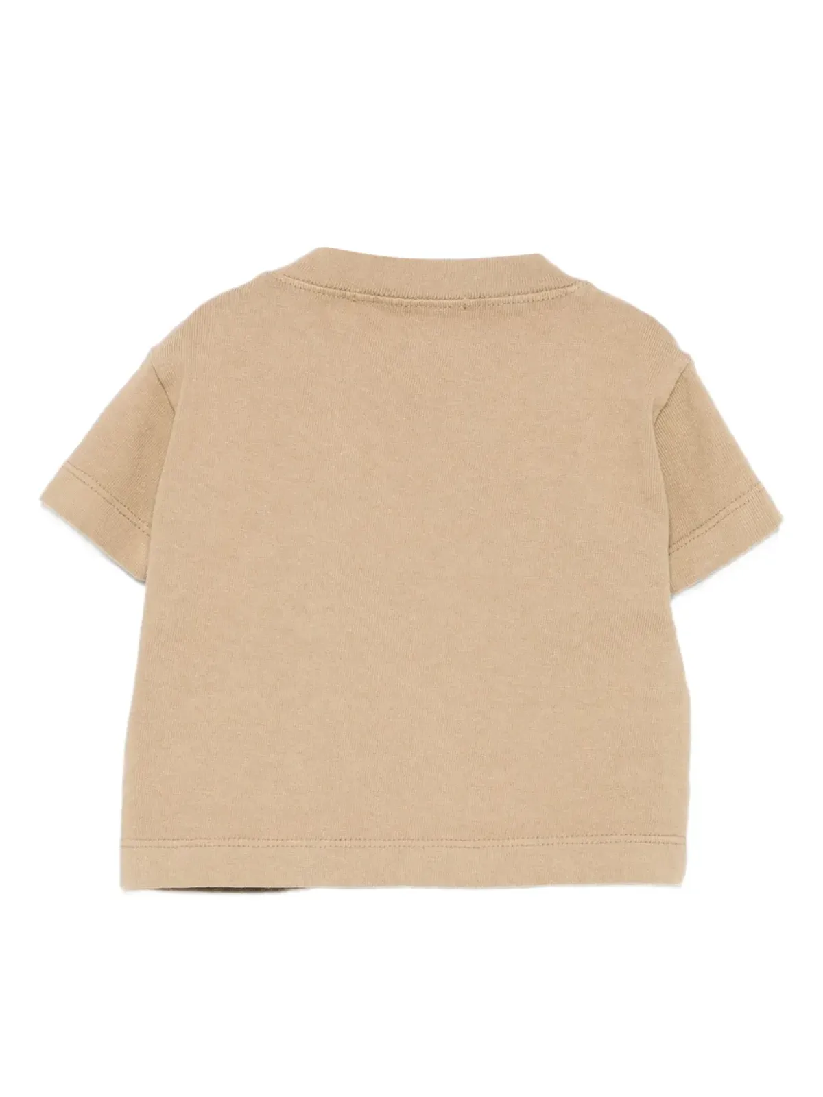 Album Di Famiglia Kids ボタン留め付き コットンTシャツ - ベージュ - 画像2