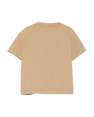 Album Di Famiglia Kids ボタンディテール コットン Tシャツ - サムネイル2