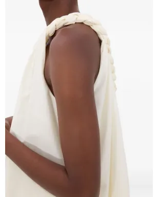 LouLou de Saison Garino voile gathered top - White - サムネイル5