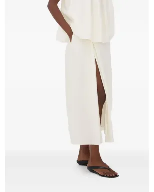 LouLou de Saison Garino voile gathered top - White - サムネイル3