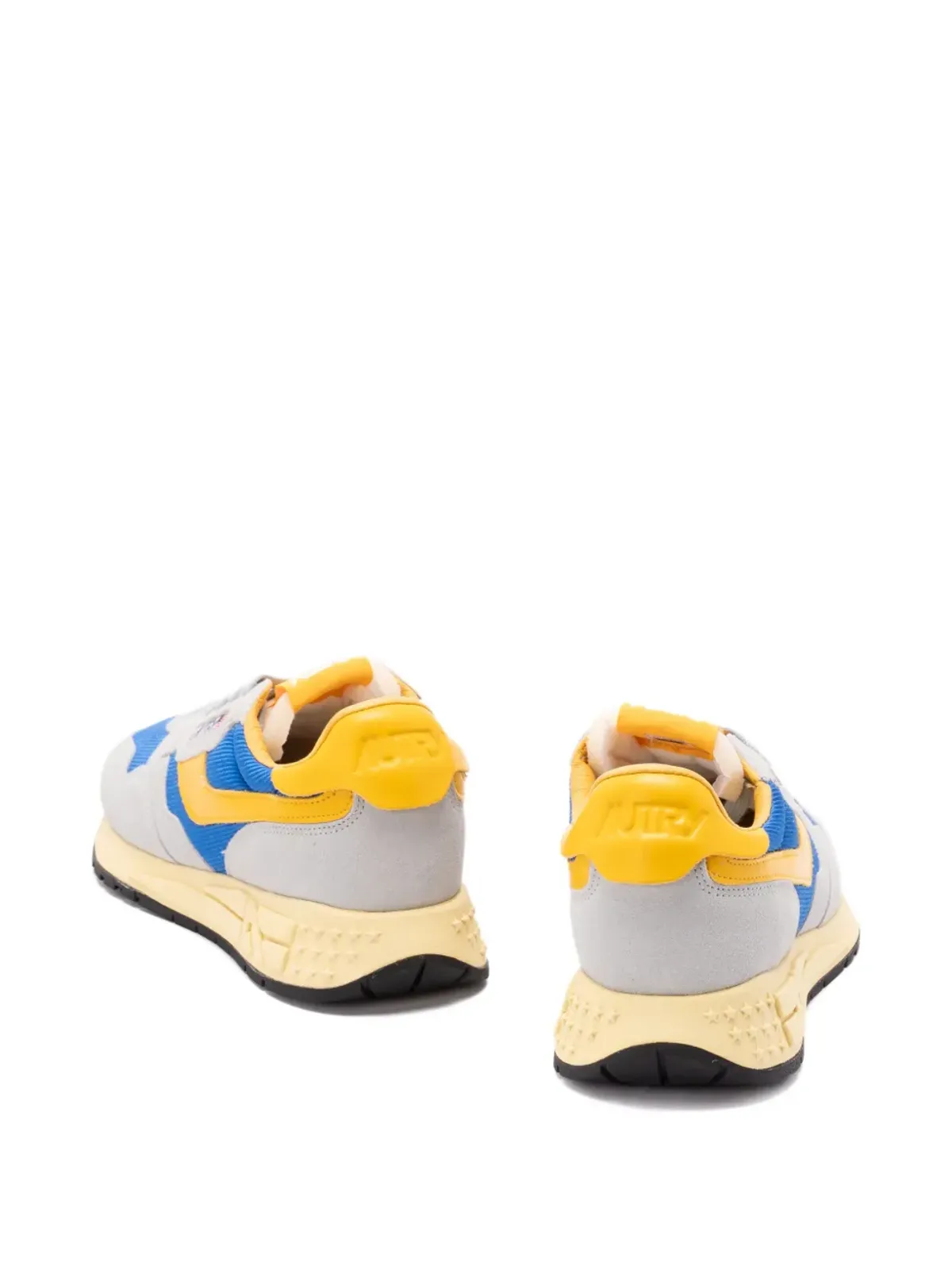 Autry Reelwind Low suede panelled sneakers - Grey - 画像2