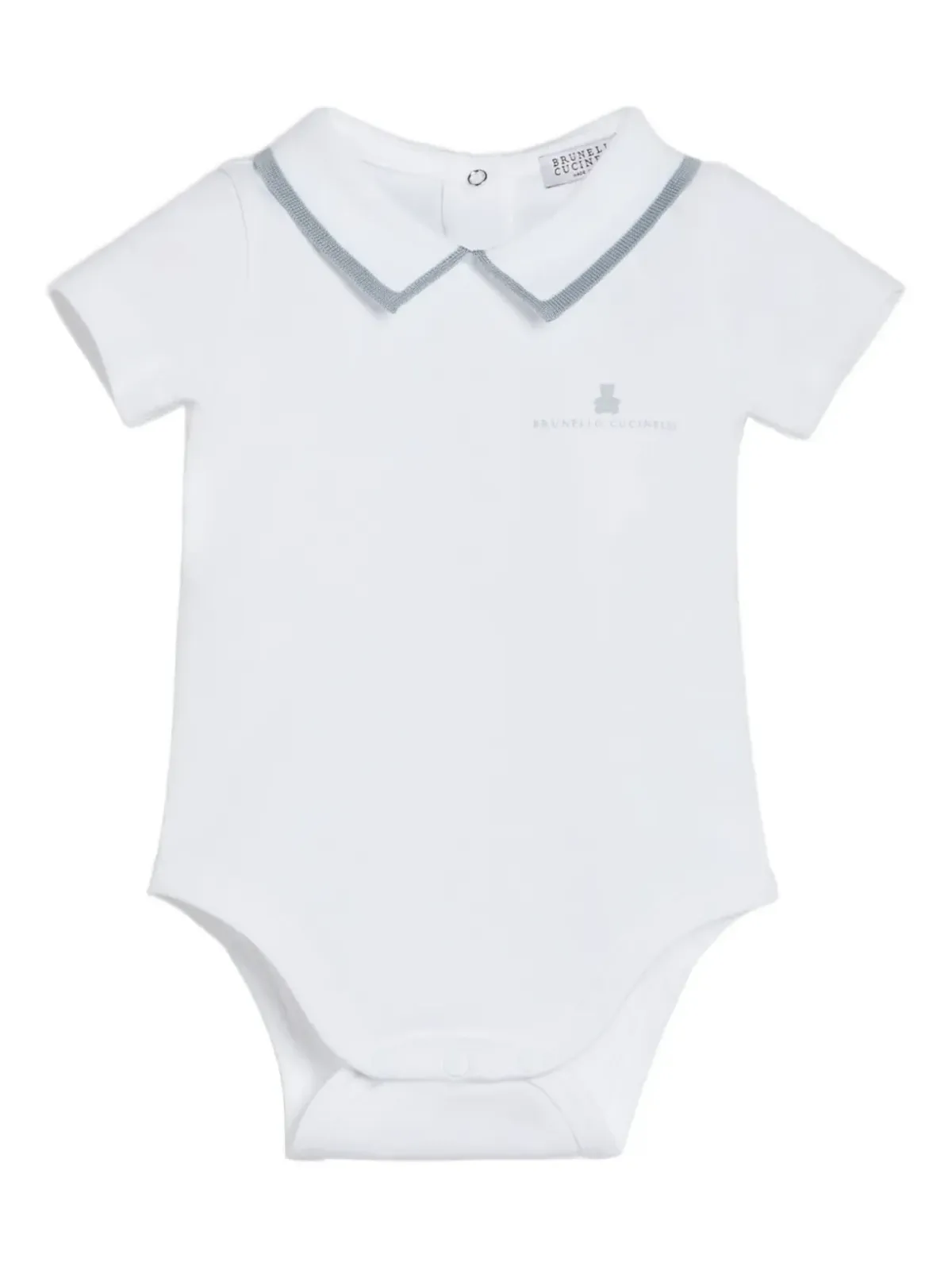 Brunello Cucinelli Kids ベビー Bernie 2ピース ボディスーツ セット - 画像5