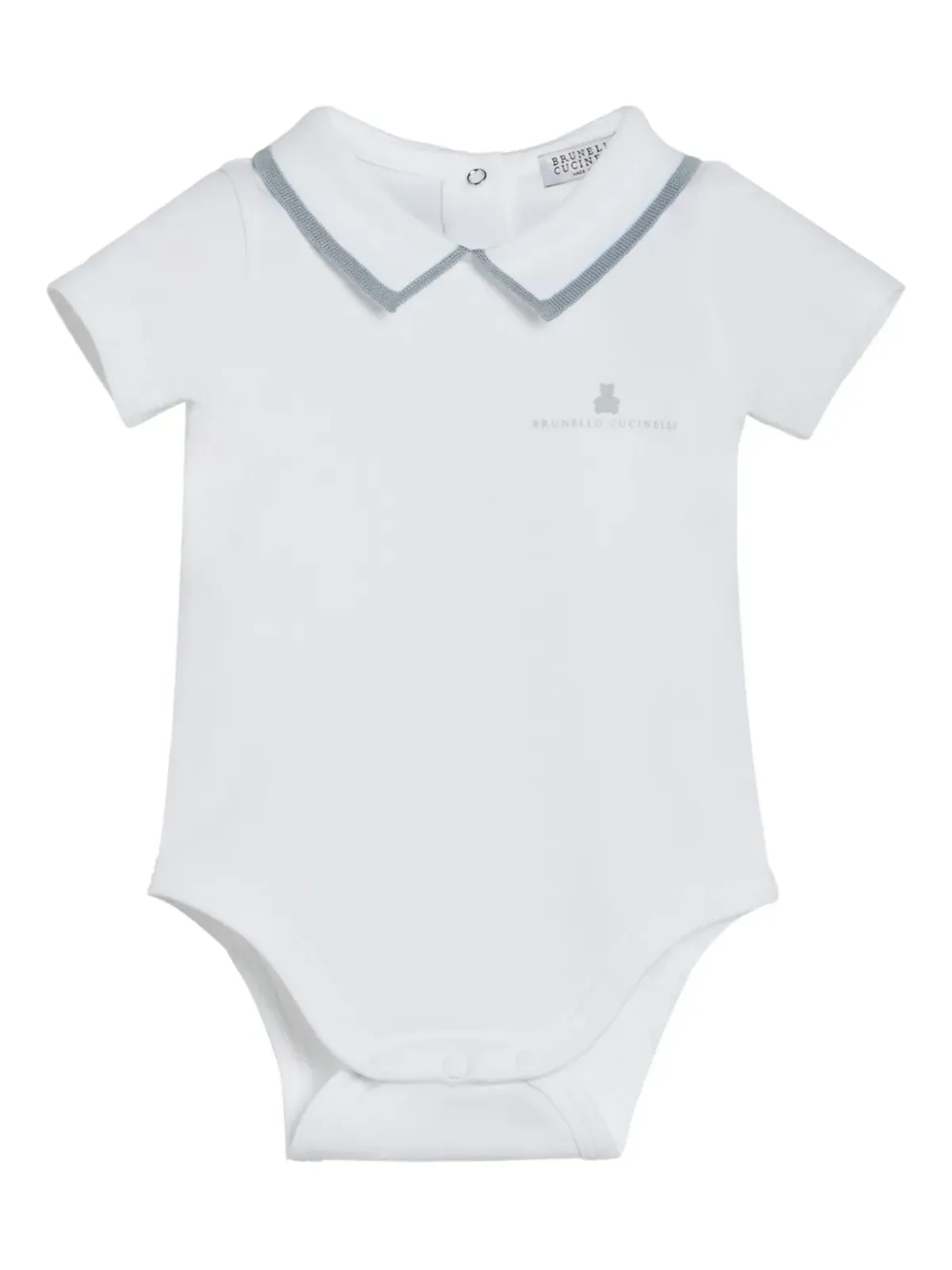Brunello Cucinelli Kids ベビー Bernie 2ピース ボディスーツ セット - 画像3