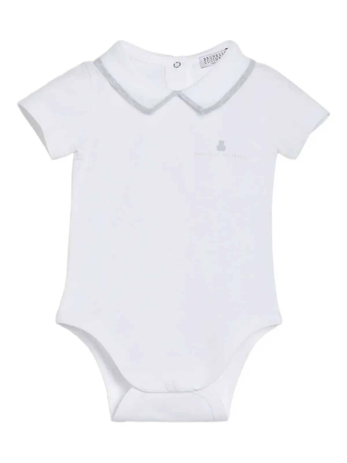 Brunello Cucinelli Kids ベビー Bernie 2ピース ボディスーツ セット - 画像4