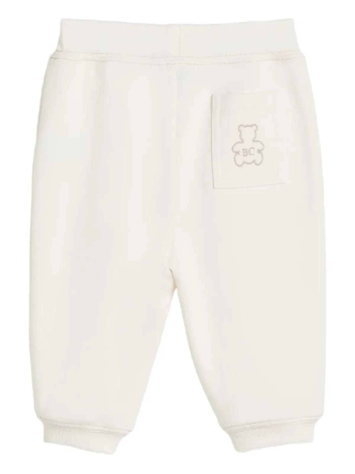Brunello Cucinelli Kids ロゴ刺繍パンツ - 画像2