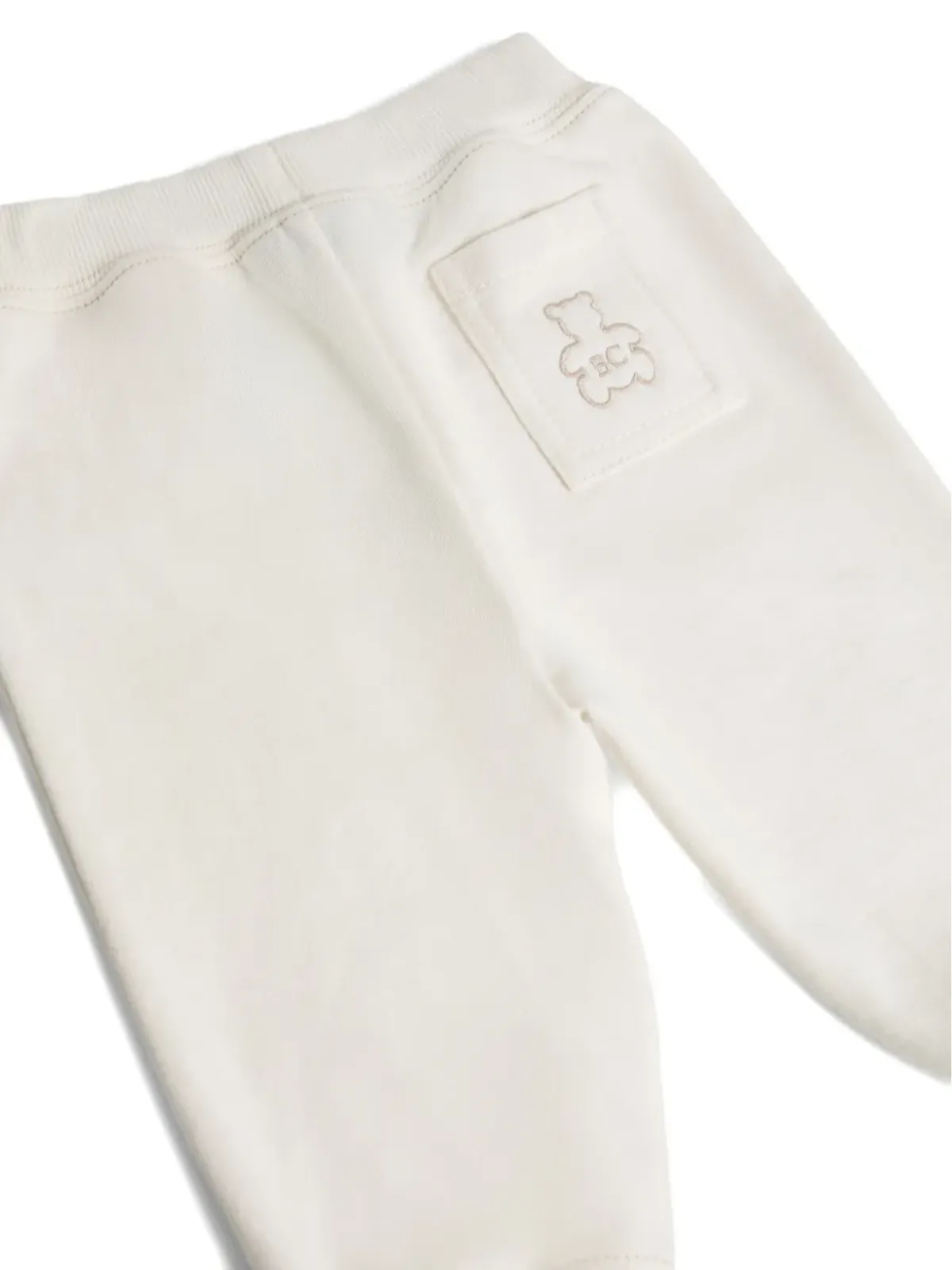 Brunello Cucinelli Kids ロゴ刺繍パンツ - 画像3