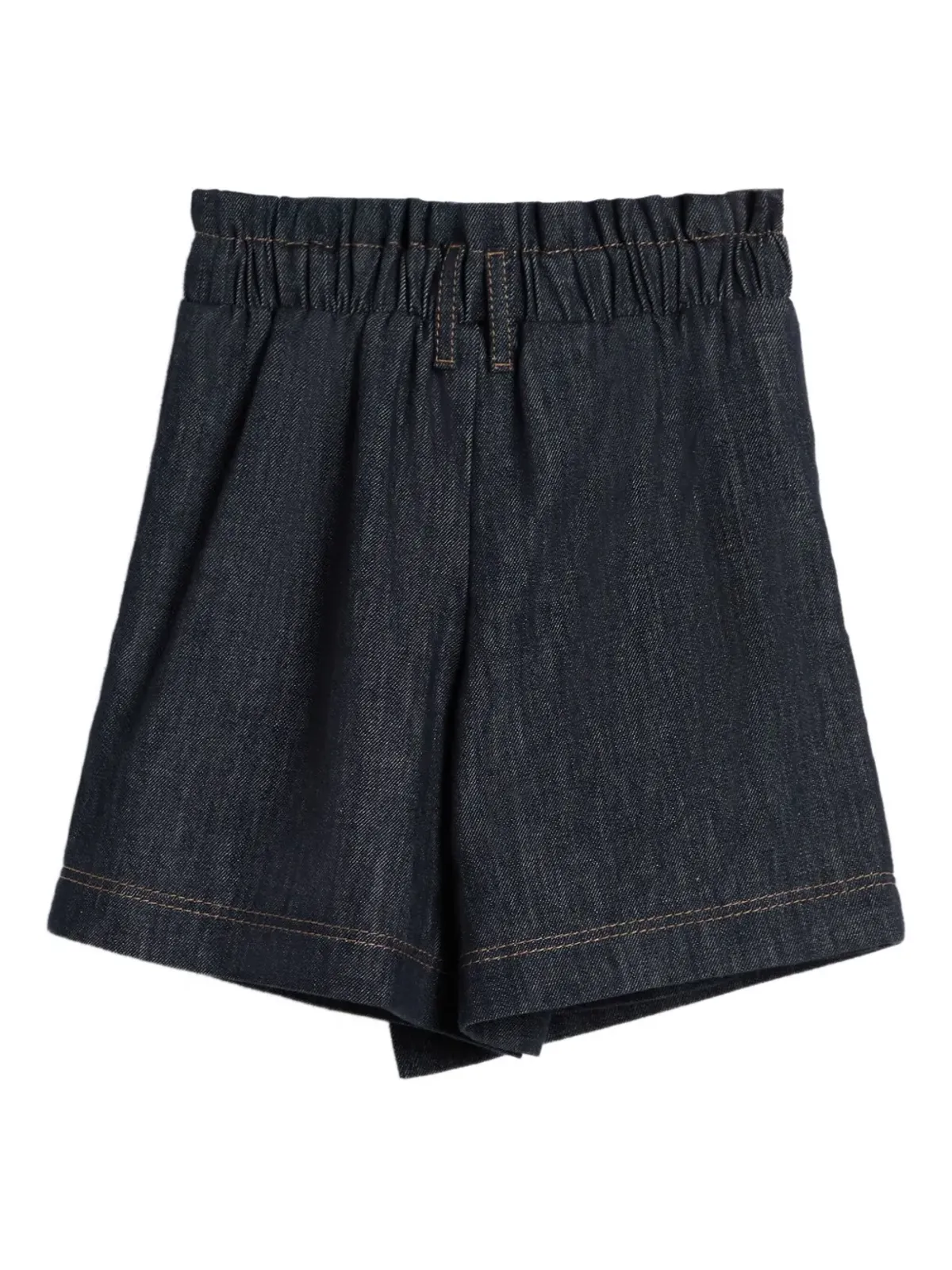 Brunello Cucinelli Kids アシンメトリックミニスカート - 画像4