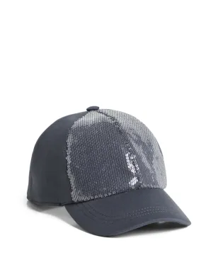 Brunello Cucinelli Kids スパンコール付きベースボールキャップ - サムネイル1