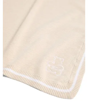 Brunello Cucinelli Kids ベビー Bernie 刺繍ブランケット - サムネイル2