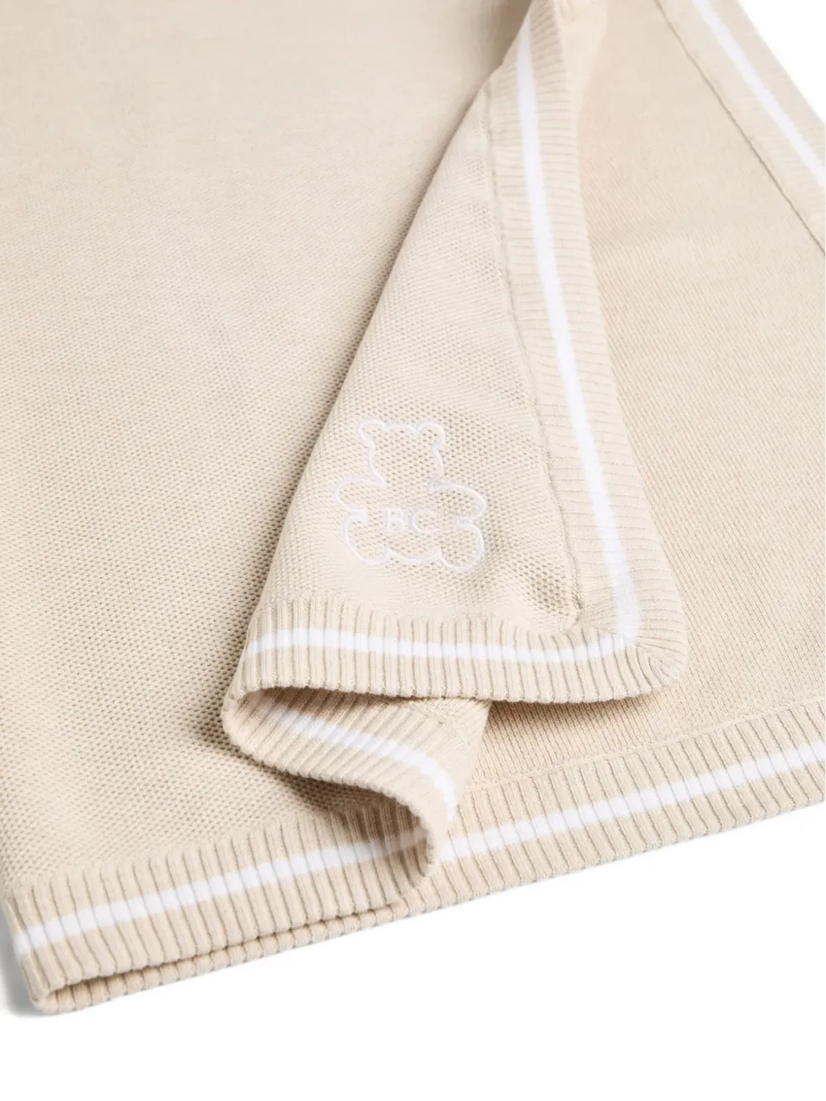Brunello Cucinelli Kids ベビー Bernie 刺繍ブランケット - 画像3