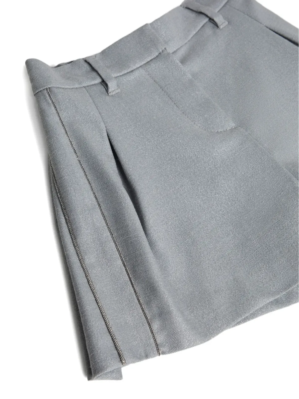 Brunello Cucinelli Kids プリーツショーツ - 画像3
