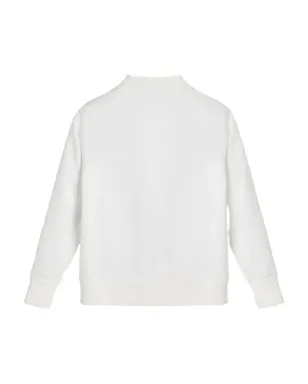 Brunello Cucinelli Kids コットン混紡ボンバージャケット - White - サムネイル2