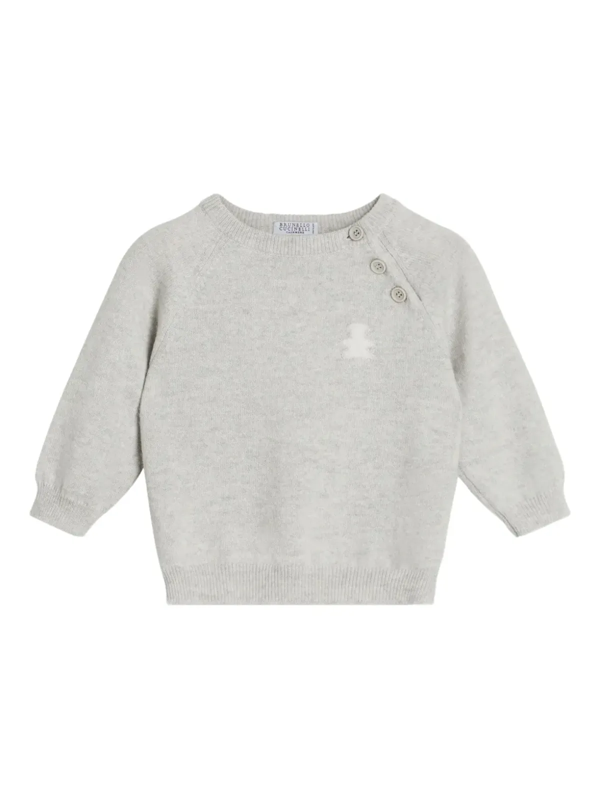 Brunello Cucinelli Kids Bernie Babyセーター - 画像5