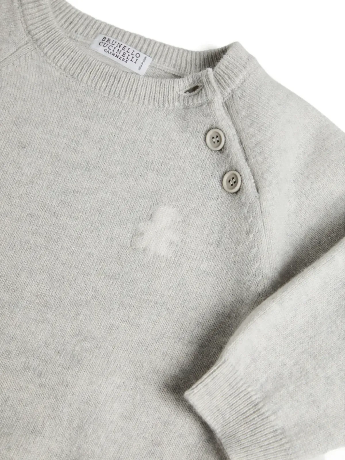 Brunello Cucinelli Kids Bernie Babyセーター - 画像3