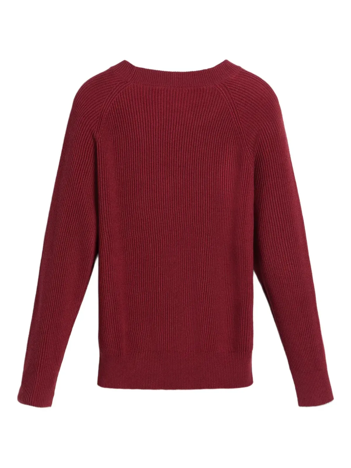 Brunello Cucinelli Kids リブ編みセーター（レッド） - 画像1