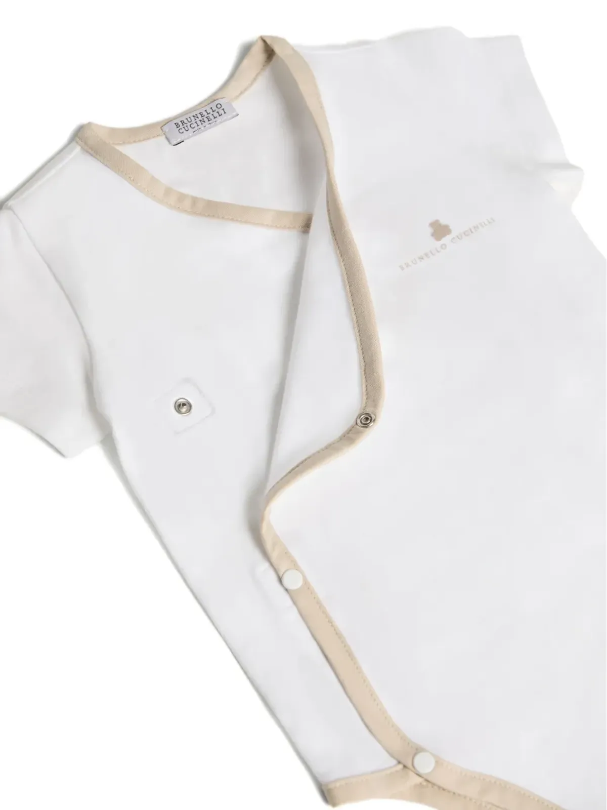 Brunello Cucinelli Kids ストレッチコットン ボディ - 画像3