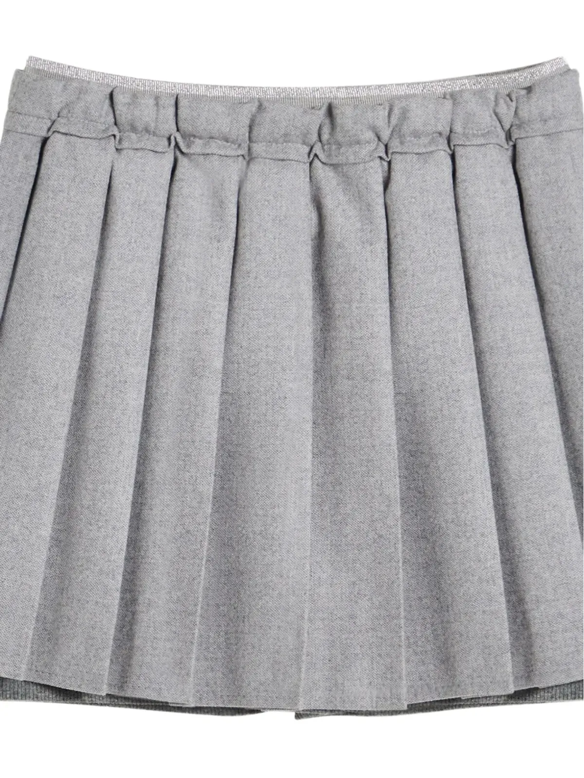 Brunello Cucinelli Kids プリーツスカート - 画像3