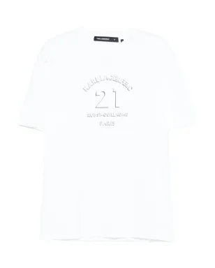 Karl Lagerfeld ロゴ入りコットンTシャツ - サムネイル1