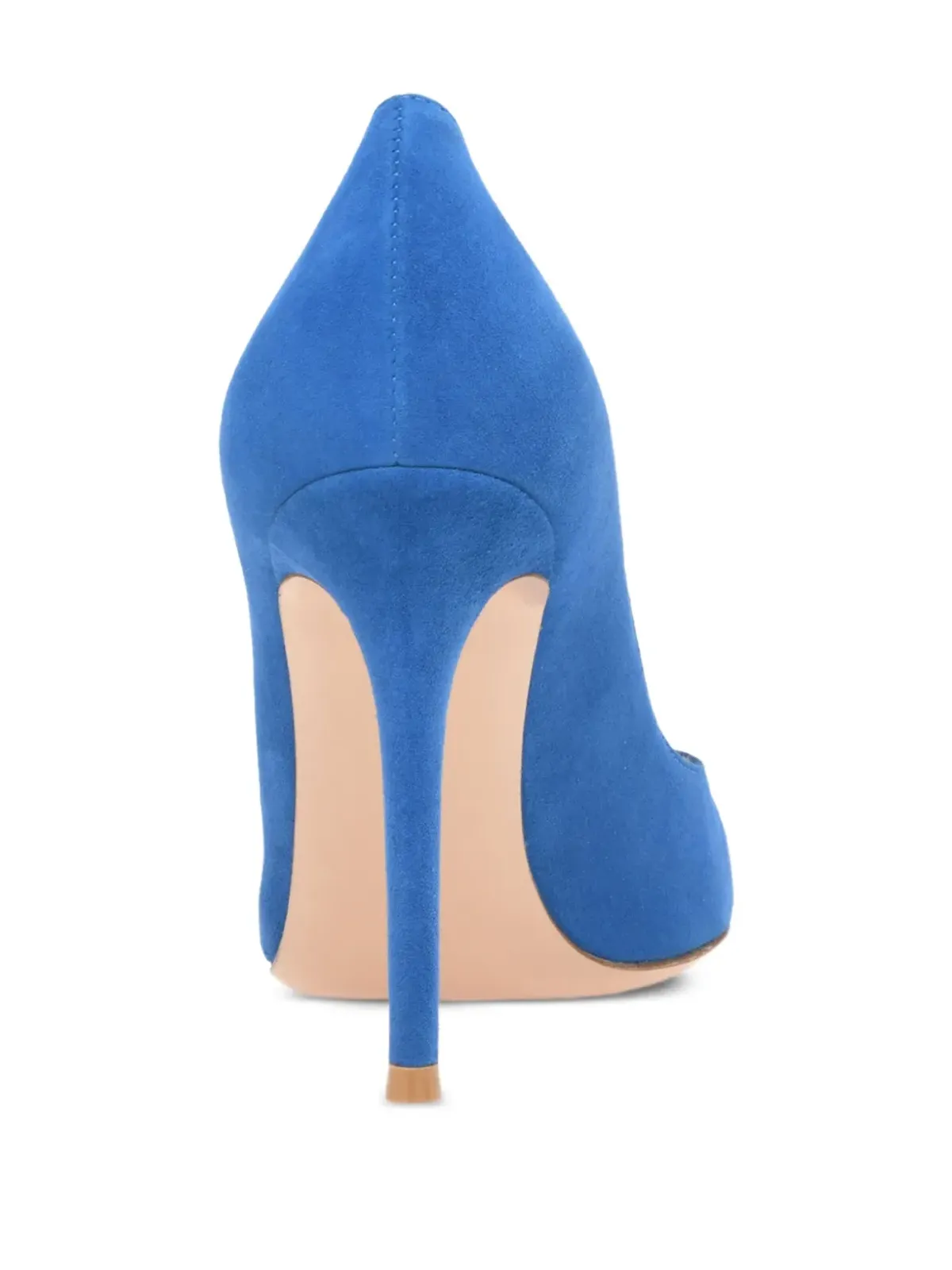 Gianvito Rossi スエード ポインテッドトゥ パンプス - 画像3