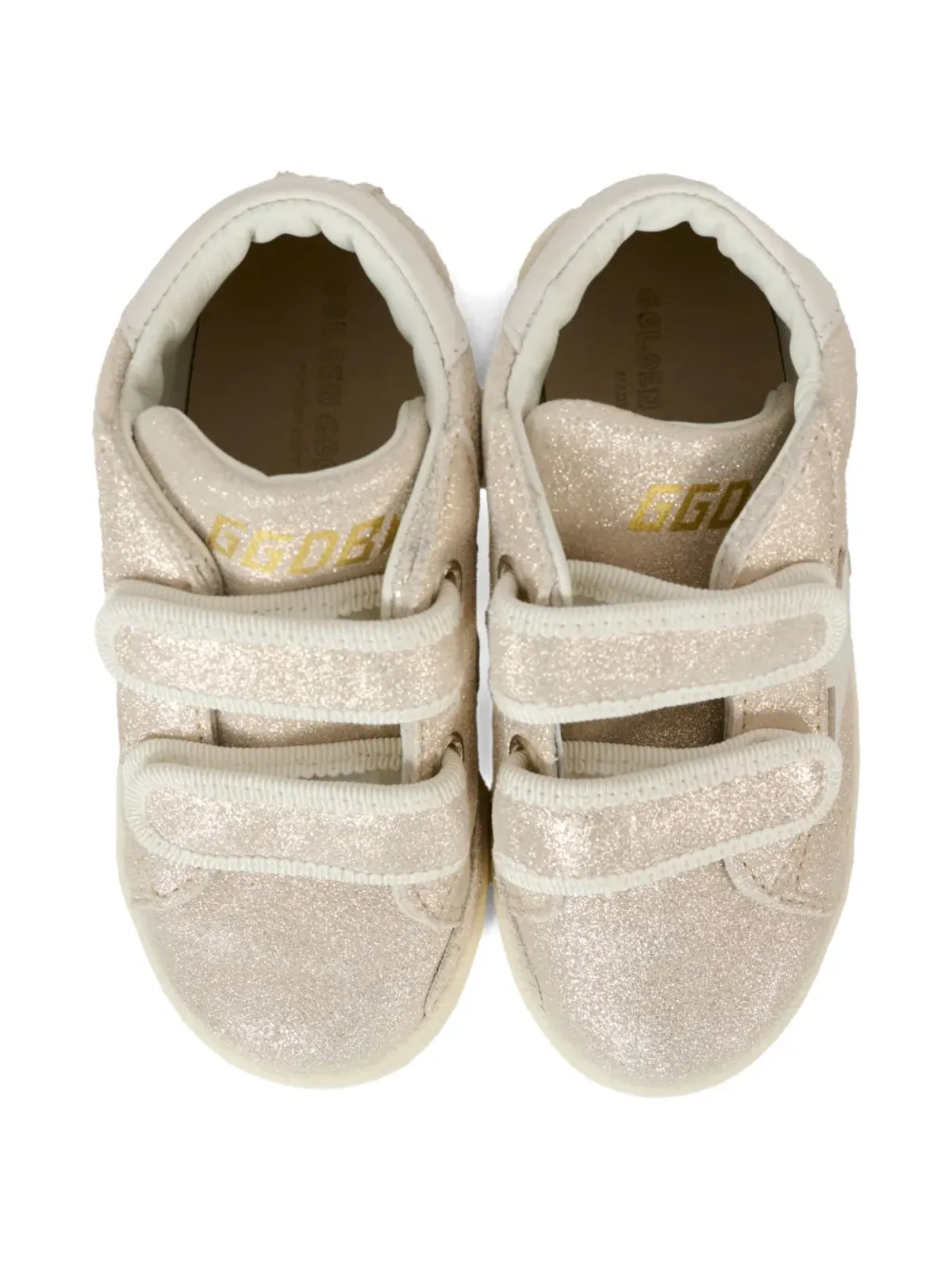 Golden Goose Kids グリッター・スター スニーカー ピンク - 画像5