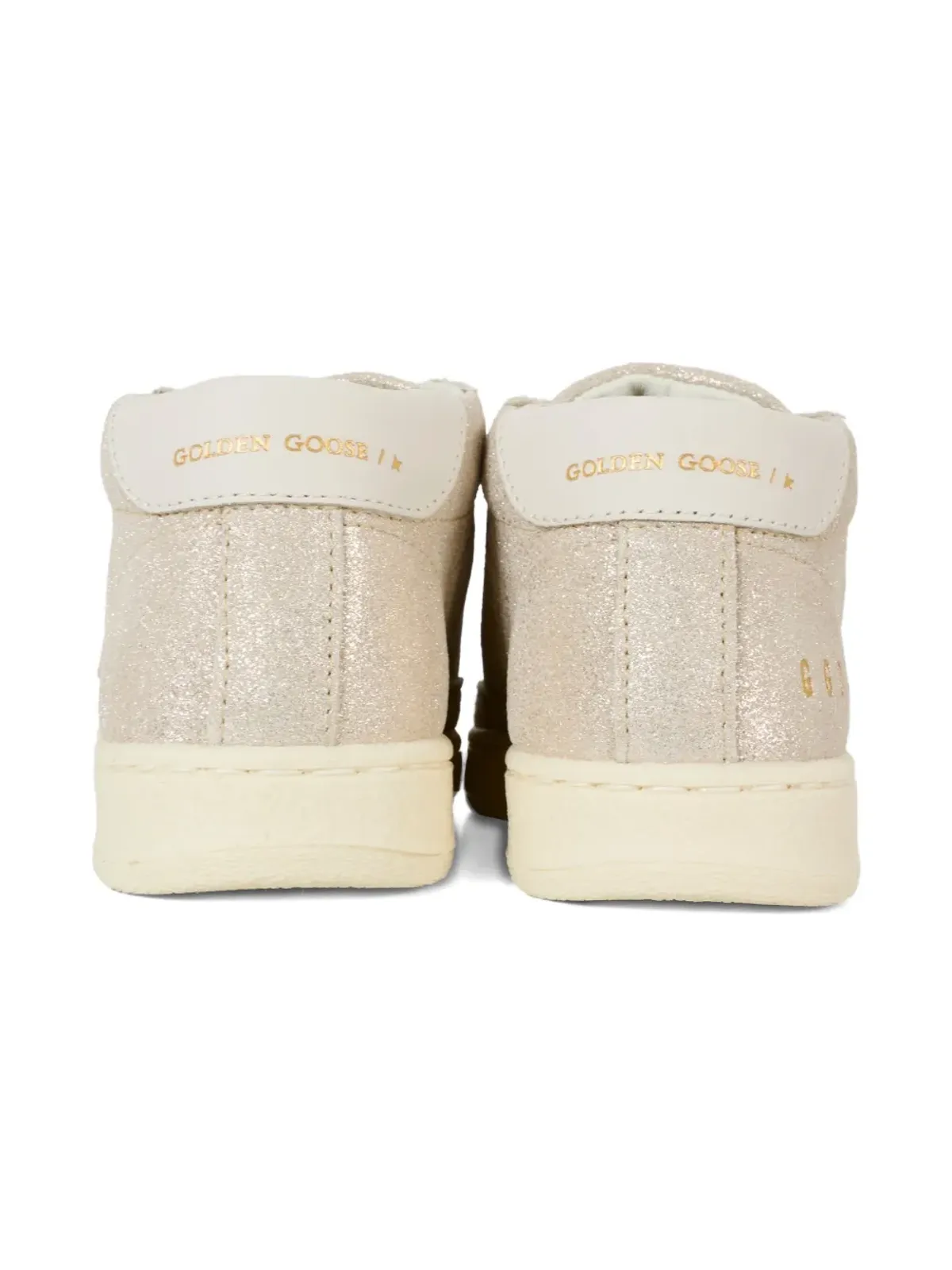 Golden Goose Kids グリッター・スター スニーカー ピンク - 画像4