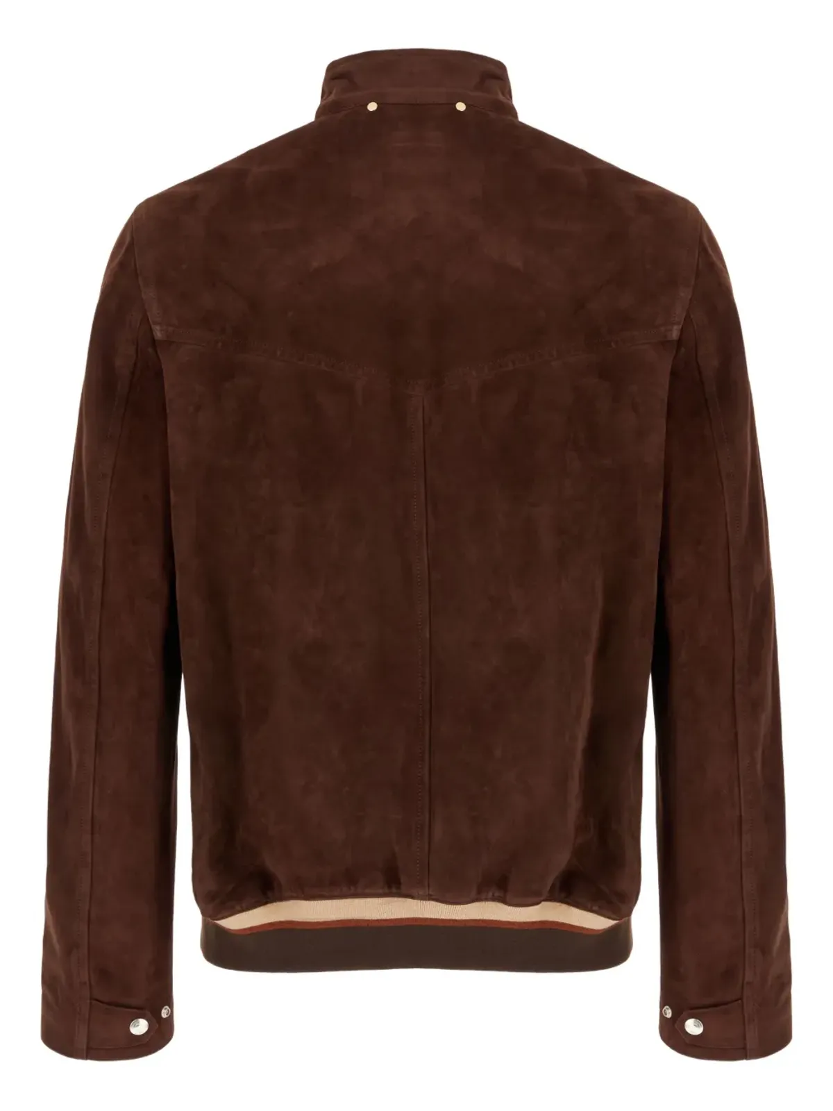 Paul Smith スエード ジップファスナー付きジャケット - ブラウン - 画像2