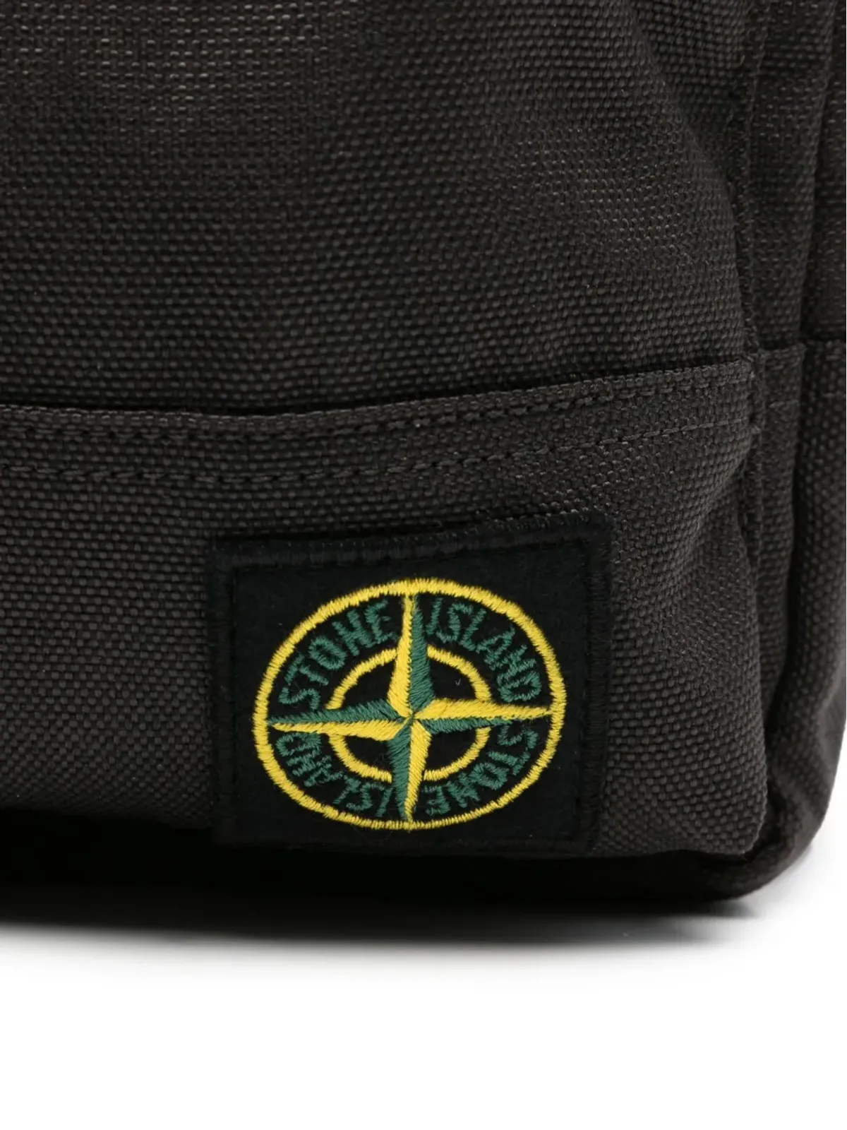 Stone Island ロゴパッチ メッセンジャーバッグ - ブラック - 画像4