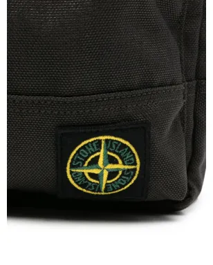 Stone Island ロゴパッチ メッセンジャーバッグ - ブラック - サムネイル4